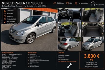 Mercedes-Benz B 160 Gebrauchtwagen