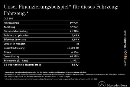 Mercedes-Benz CLE 200 Gebrauchtwagen