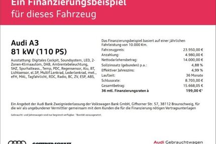 Audi A3 Gebrauchtwagen