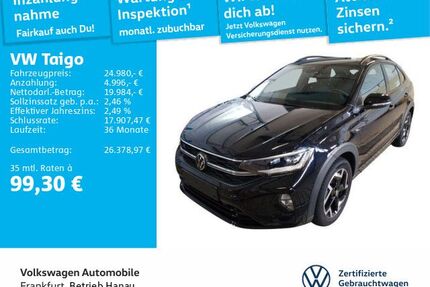 VW Taigo Gebrauchtwagen