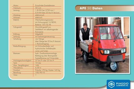 Piaggio APE Gebrauchtwagen