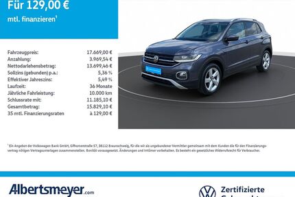 VW T-Cross Gebrauchtwagen