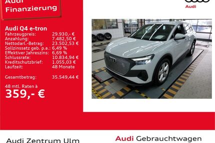 Audi Q4 e-tron Gebrauchtwagen