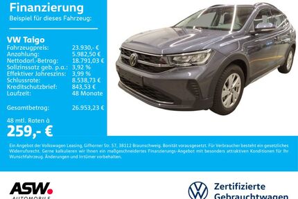 VW Taigo Gebrauchtwagen